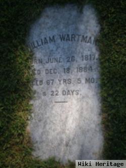 William Wartman