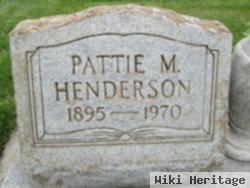 Pattie M. Henderson