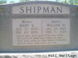 Mary E. Mccoy Shipman