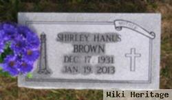 Shirley Hanus Brown