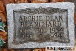 Archie Dean Blanchard