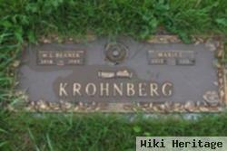 W L "beaner" Krohnberg