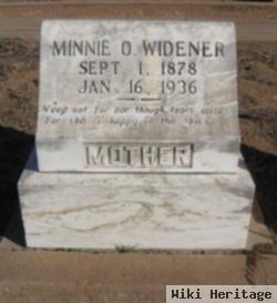 Minnie Orlene Burnette Widener