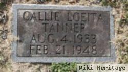 Callie Loeita Tanner