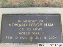 Howard Leroy Ham