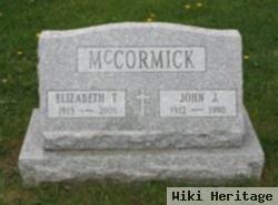 Elizabeth T. Mccormick