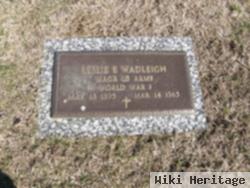 Leslie Earl Wadleigh