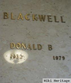 Donald B Blackwell