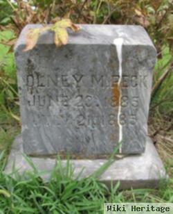 Olney Peck