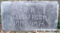 Robert Dorsey "hux" Taliaferro