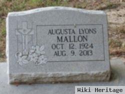 Augusta "gussie" Lyons Mallon