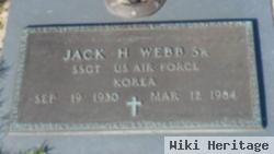 Jack Harold Webb, Sr