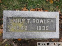 Emily T Roberts Rowley