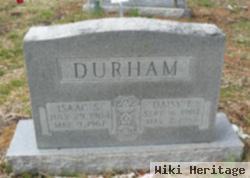 Isaac S Durham