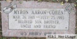 Myron Aaron Cohen