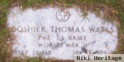 Doshier Thomas Watts