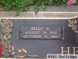 Billy E. Hewitt