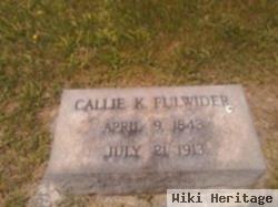 Callie K Fulwider