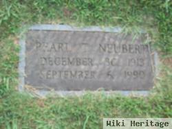 Pearl T Neubert