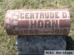 Gertrude D Horn