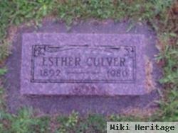 Esther Krantz Culver