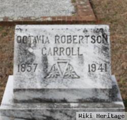 Octavia C. Robertson Carroll