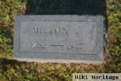 Milton F Stevenson