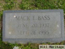 Mack Elwood Bass