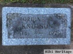 Ordine Millard "dean" Knutson