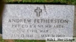 Pvt Andrew Fetherston