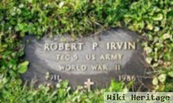 Robert P Irvin