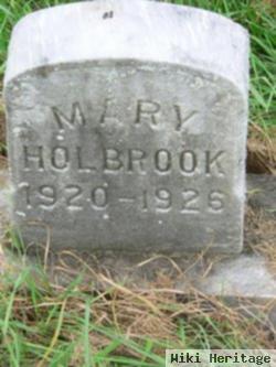 Mary Holbrook