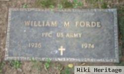 William M. Forde