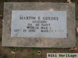 Martin E Gerdes