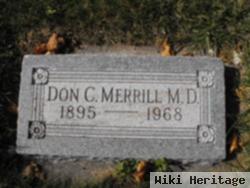 Dr Don Clayton Merrill