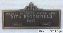 Rita "babe" Broomfield