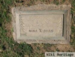 Nina Lee Kinney Bean