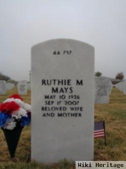 Ruthie M Mays