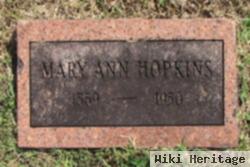 Mary Ann Hopkins