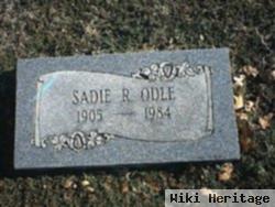 Sadie Ray Mcclure Odle