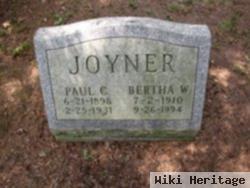 Bertha W. Niles Joyner