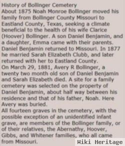 Avery R. Bollinger