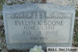 Evelyn King Boone