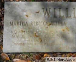 Martha Rebecca Bethea Williams