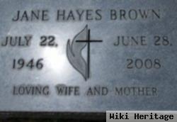 Jane Hayes Brown