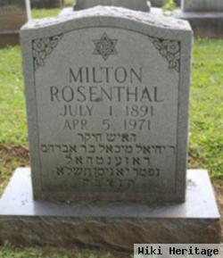 Milton Rosenthal