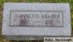 Jeannette "jennie" Wolff Kramer