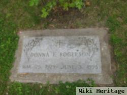 Donna Ellen Houser Rogerson