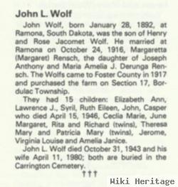 John L. Wolf