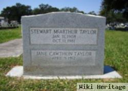 Stewart Mcarthur Taylor